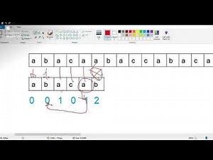 KMP Algorithm (by hand)