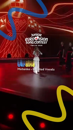 Motanka - Isolated Vocals | Junior Eurovision 2025 🇬🇪