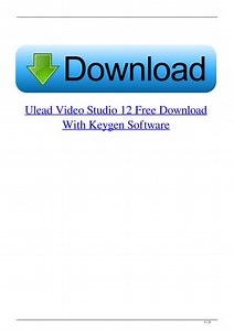 Latest ulead video studio 12 free download