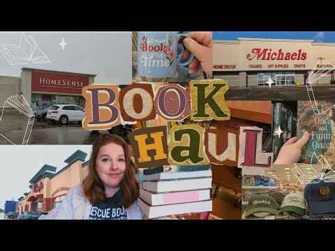 Book Shopping in Canada ~ Chapters, Homesense, and Michaels Bookish Finds ~ Library Recommendations