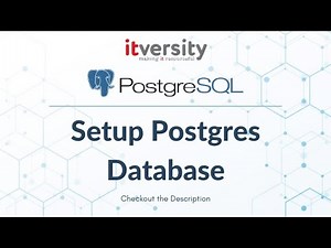 Setup Postgres Database - Execute SQL Scripts