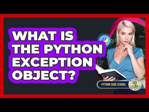 What Is The Python Exception Object? - Python Code School