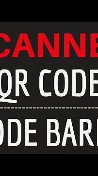 SCANNER QR CODE, comment scanner CODE BARRE & QR code gratuit avec une application sur son portable