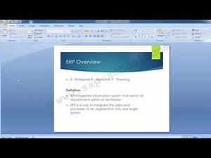 Basics of SAP ERP, SAP Netweaver SAP Solution Manager
