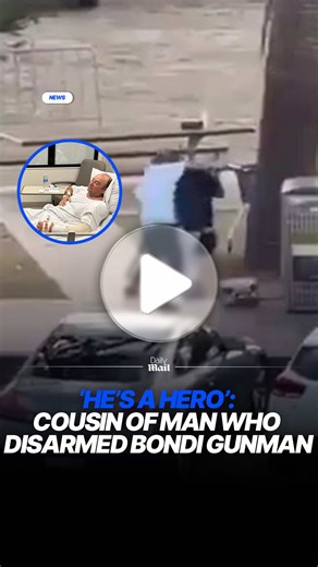 Ahmed al Ahmed bravely tackled one of the attackers during the Bondi Beach massacre. His cousin praised his heroic act which undoubtedly saved many lives. He said: 'Yes he was on the beach, he walked and he saw some people (who) have guns. That's what we see in the videos, I don't know exactly what happened but when he see that he take the gun off from the guy and everyone they see in the social media what's going on happened but still he's in hospital and we don't know exactly what's going on i