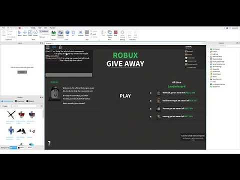 ROBLOX scamming GAME (UNCOPYLOCKED) (READ DESC)
