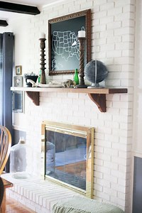 How to Paint a Brick Fireplace (and the Best Paint to Use!)