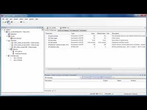 ABB AC500 PLC - First Project