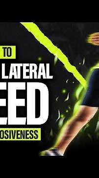 10 Exercises To Develop Lateral Speed, Power & Explosiveness