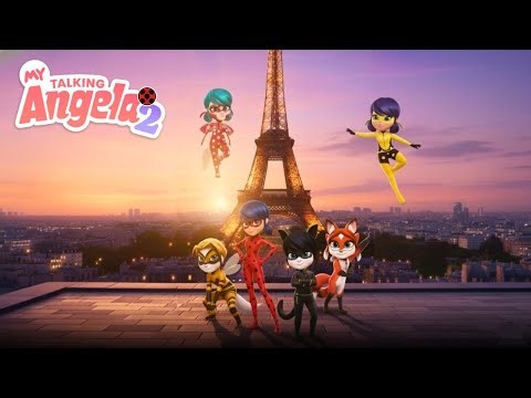 🐞*MIRACULOUS* NEW UNIVERSE AND TRANSFORMATIONS in TALKING ANGELA 2!!