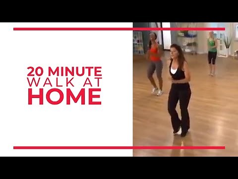 20 Minute Walk at Home Exercise | Fitness Videos