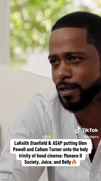 LaKeith Stanfield & A$AP Rocky out here doing the Lord’s work — putting Glen Powell and Callum Turner onto the holy trinity of hood cinema: Menace II Society, Juice, New Jack City and Belly 🔥 During their Vanity Fair roundup, the guys swapped “what we watch online,” but trust… Lakeith and Rocky made sure the classics were mandatory homework. Because if you’re gonna hang with the crew, you better know your Q, your O-Dog, and that iconic Hype Williams glow. #LakeithStanfield #ASAPRocky #GlenPowel
