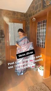 8.3K views · 27 reactions | Shree_divas form #shreecollectionbydebjanidhar Thank you so much for sharing ❤️ . . @debjanidhar_official @tiyasjewel Store - P258,Ramkrishna samadhi road, kankurgachi, Kolkata 700054 . Call  9831692722( 11am to 7pm #onlineshopping #saree #wedding #partywear #kolkataboutique #expressdelivery #handloom #shreebydebjanidhar | Shree collection | Facebook