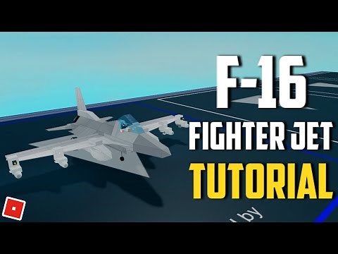 Plane Crazy | F-16 FIGHTER JET [TUTORIAL] (Roblox)