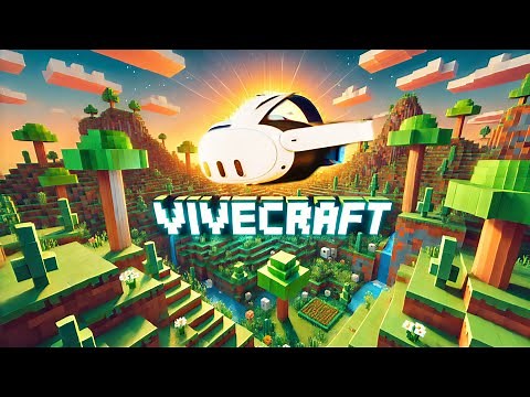How to play Vivecraft (VR Minecraft) in 2025!