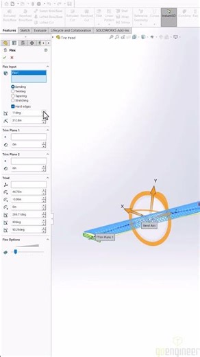 Bend Your SOLIDWORKS Models into Shape Using Flex