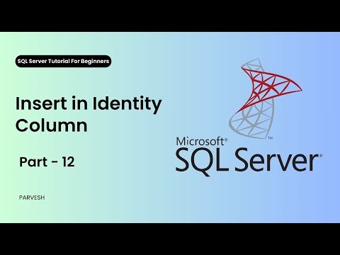 SQL Server: Insert Into IDENTITY Column (SET IDENTITY_INSERT ON)