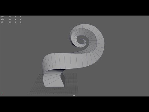 Extrude Along Curve In Maya