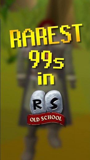 RAREST 99s In Old School RuneScape!? 💎🤯⚔️ #osrs #oldschoolrunescape #gaming
