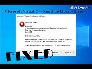 FIXED: Microsoft Visual C++ Runtime Library Error in Windows 11 & 10 | PC Error Fix
