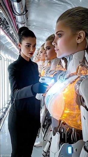 AI Humanoid Robot Awakens for the First Time at an LA Tech Expo #HumanoidRobot #AIrobot