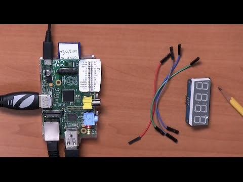 Using a 4-Digit LED Display with Raspberry Pi