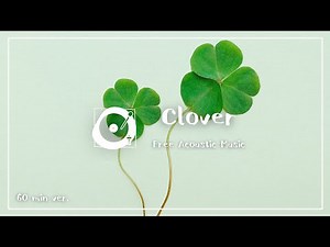 フリーBGM ポップ「Clover」1時間耐久（アコースティック、vlog、インスト、アコギ）