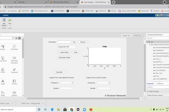 Male female voice recognition using MATLAB software