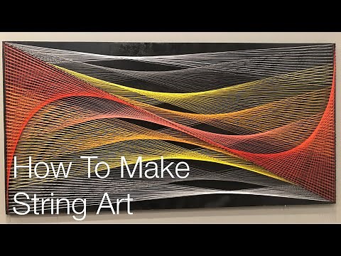 How to make String Art | Tutorial