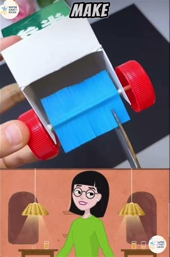 DIY Sweeping Robot from Toothpaste Box 🪥🤖 | Fun and Easy Paper Craft Robot Tutorial