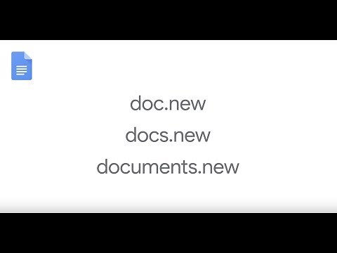 Open a new Google Doc