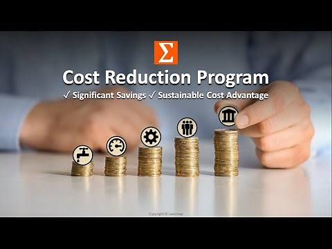 Cost Reduction Program: 5 Strategies and 60 Tactics for Impact