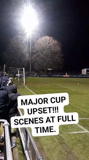 9th tier Heanor Town have beaten 6th tier Alfreton Town in The Derbyshire Senior Cup. Just look what it means to the players. #NonLeague | The Oldham Groundhopper