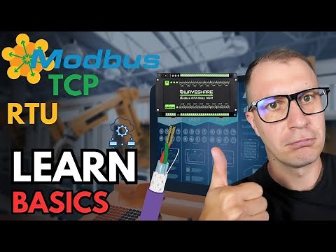 Learn the Modbus RTU and Modbus TCP protocol in 1 hour