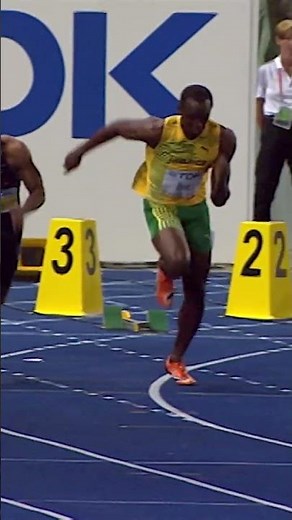 The fastest 100m in history 🤯 #worldrecord #running #sports #jamaica #usainbolt #berlin