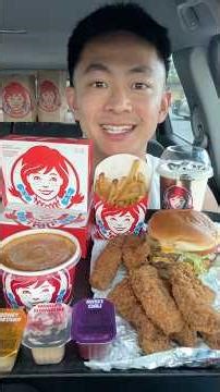 WENDYS TENDIES 🔥 #shorts