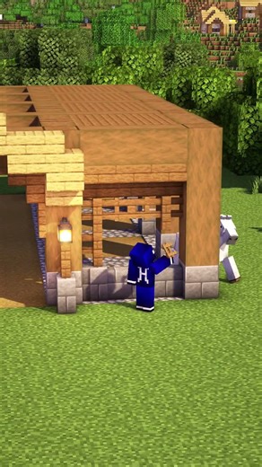 Minecraft Easy Horse Stable🐎— Download Builds on Heybuilds.com 🔗 Link in profile !