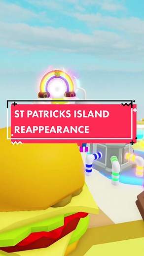 St Patrick's reappearance! 🍀🌈 #roblox #clickersimulator #clickersim