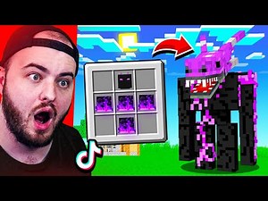 10 *ILLEGAL* MINECRAFT 1.17 TIKTOK HACKS