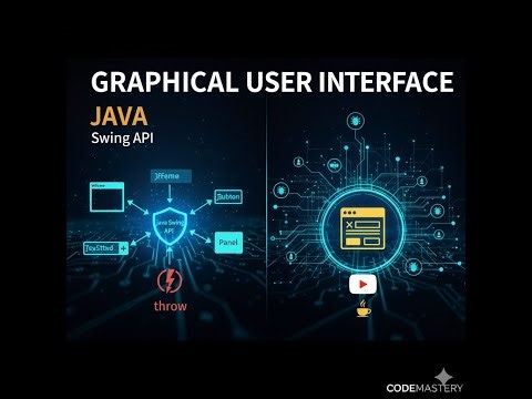 Graphical User Interface Design using Java Swing API