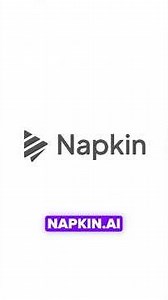Napkin AI - 2025 | This Tool Instantly Transforms Your Text Into Presentation-Ready Visuals
