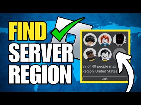 How To Find Roblox Server Region (Improve Ping)