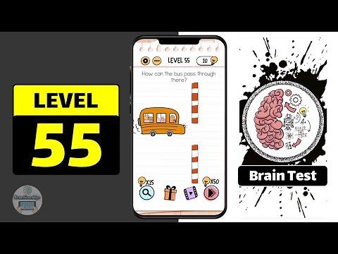 Brain Test Level 55 Walkthrough