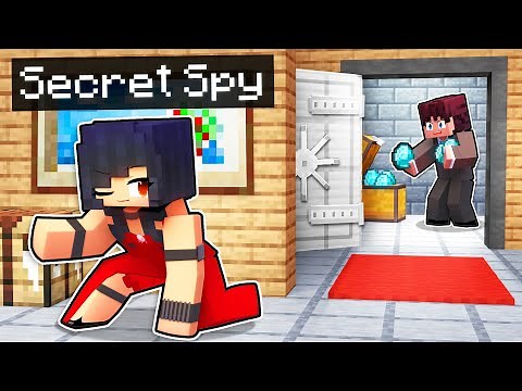 Playing as a SECRET SPY in Minecraft!