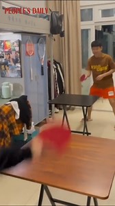 19K views · 243 reactions | Creativity at its best! Two Chinese college students transformed their dorm room into a makeshift ping-pong arena. | People's Daily, China | Facebook
