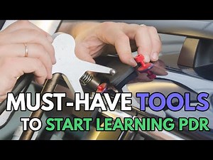 Basic tools to start learning paintless dent removal | PDR