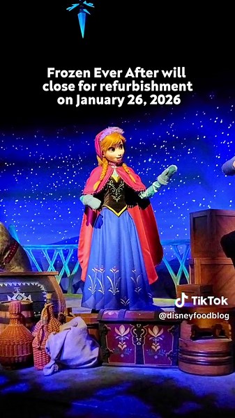 ❄️✨ Do you wanna see a NEW Audio-Animatronic? ✨❄️ Disney just announced that Frozen Ever After in EPCOT will unveil its brand-new, upgraded Audio-Animatronics — inspired by the incredible tech used in World of Frozen at Hong Kong Disneyland — starting February 2026! 👀💙 Anna, Elsa, and Kristoff are getting a magical glow-up, with even more lifelike expressions and movement. These are some of Disney’s most advanced figures yet, and we cannot WAIT to see them in action on the fjords of Arendelle.