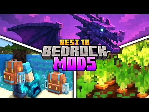 10 Best NEW Minecraft PE Mods for 1.21! (Bedrock/MCPE)