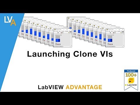 Launching clone VIs - LabVIEW