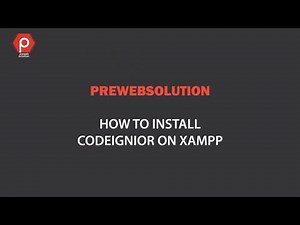 How to setup Codeigniter 3 in localhost with XAMPP